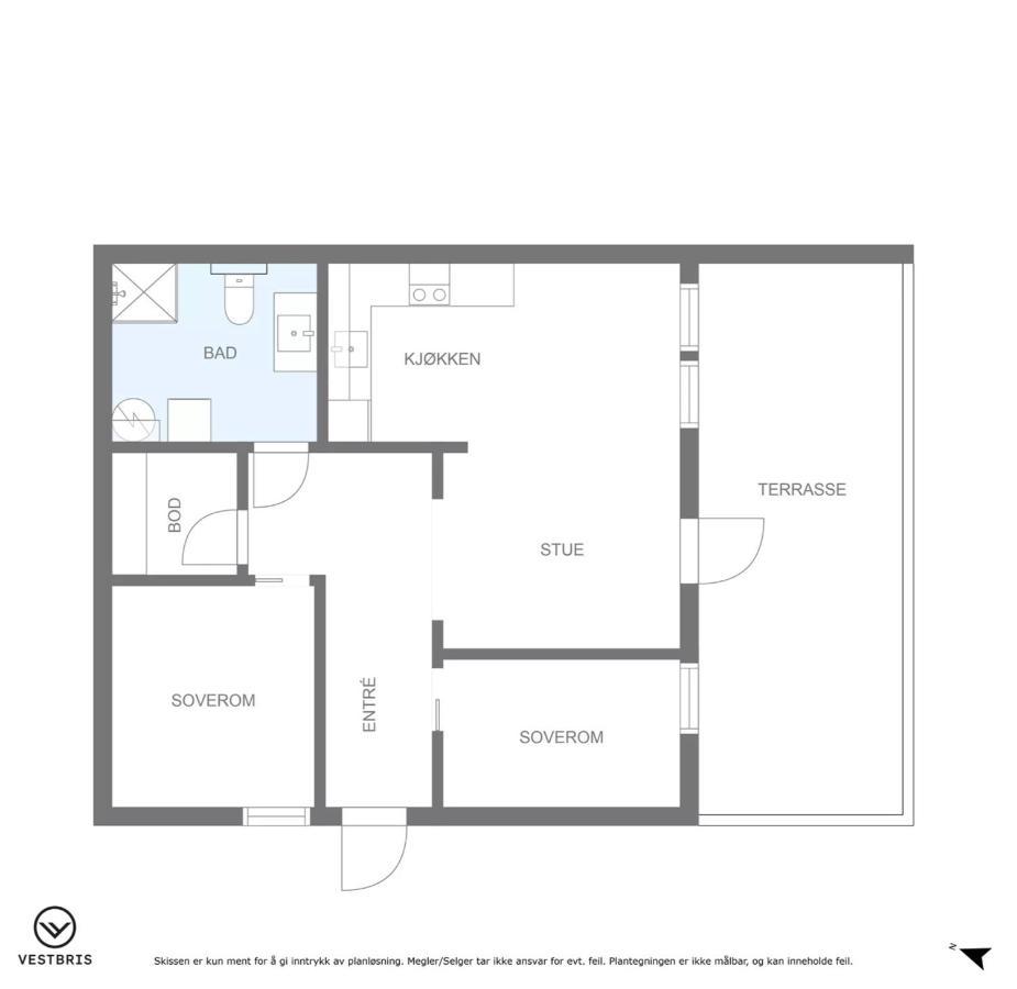 The View Apartment Røldal Екстериор снимка